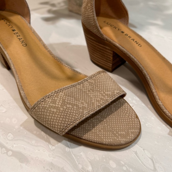 Lucky brand beige sandals - Picture 4 of 16